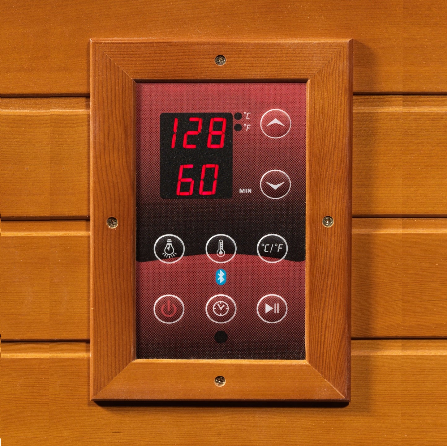 Dynamic Bellagio 3-person Low EMF  FAR Infrared Sauna (Canadian Hemlock)