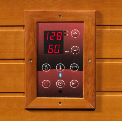 Dynamic Bellagio 3-person Low EMF  FAR Infrared Sauna (Canadian Hemlock)