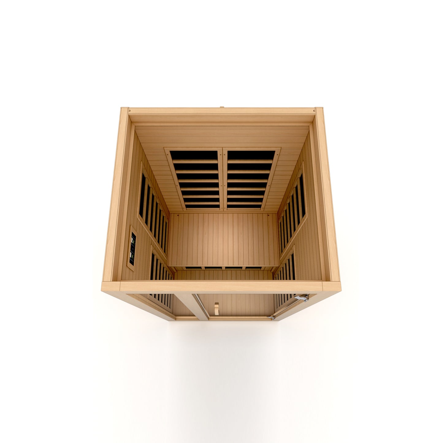Dynamic Gracia 1-2-person Low EMF FAR Infrared Sauna (Canadian Hemlock)