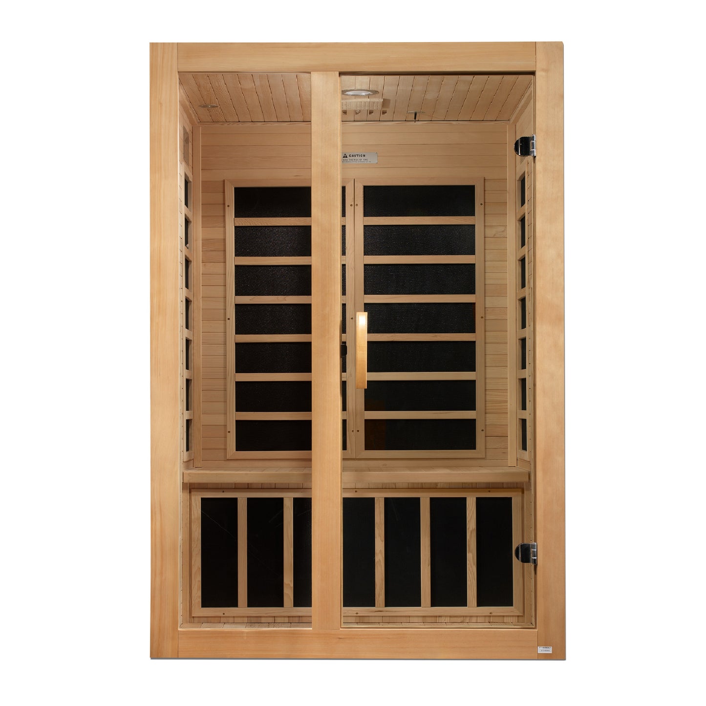 Dynamic Santiago 2-person Low EMF (Between 5-10MG) FAR Infrared Sauna (Canadian Hemlock)amic Santiago 2-Person Full Spectrum Near Zero EMF (Under 3MG) FAR Infrared Sauna (Canadian Hemlock)