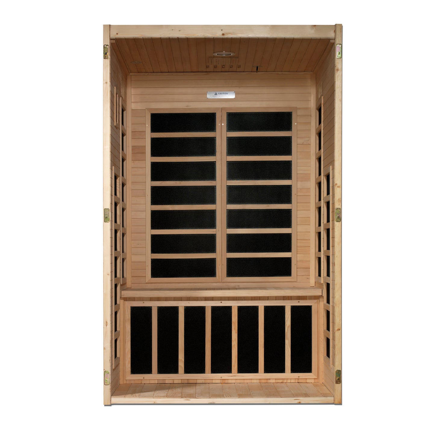Dynamic Santiago 2-person Low EMF (Between 5-10MG) FAR Infrared Sauna (Canadian Hemlock)amic Santiago 2-Person Full Spectrum Near Zero EMF (Under 3MG) FAR Infrared Sauna (Canadian Hemlock)