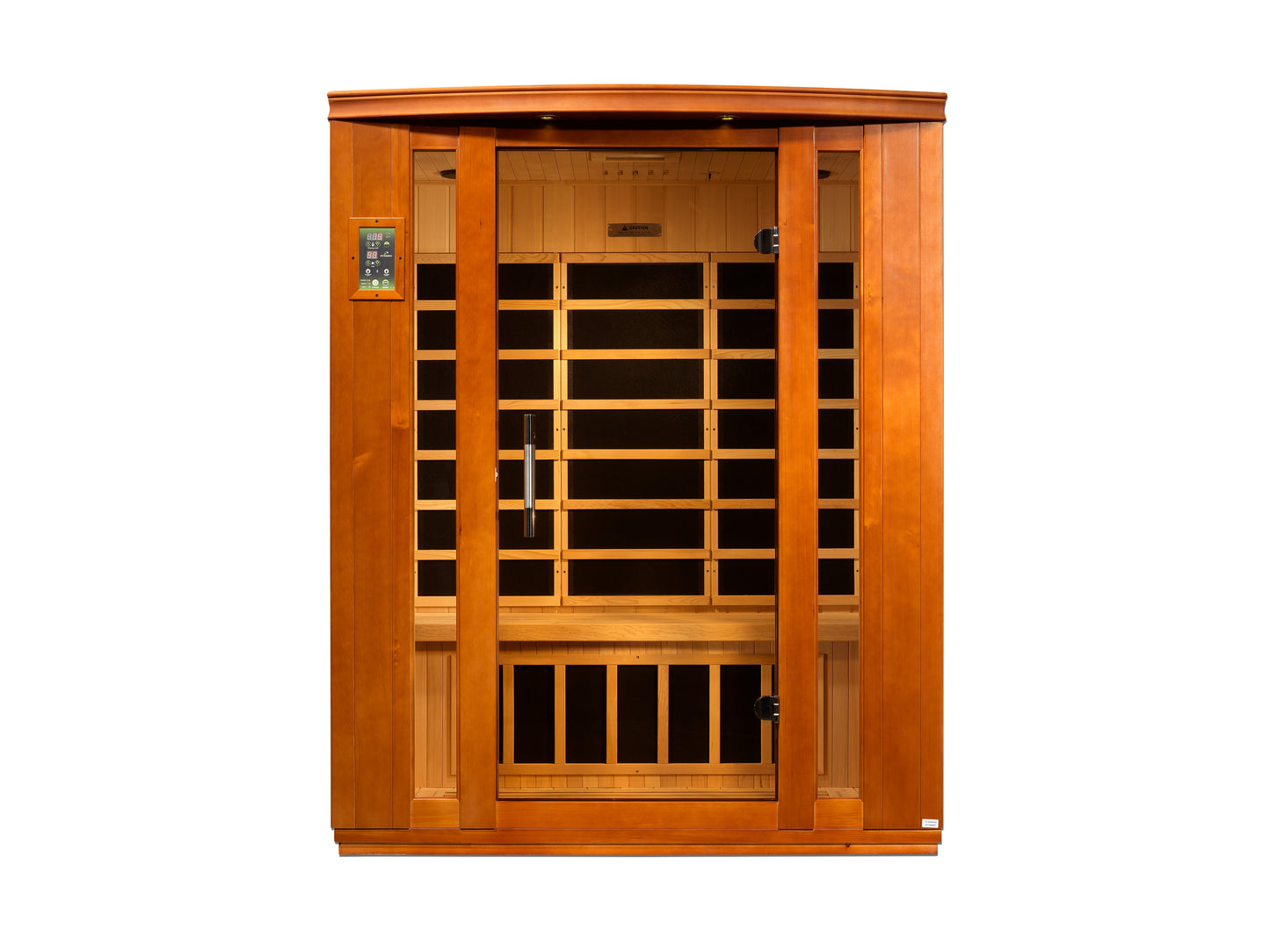 Dynamic Bellagio 3-person Low EMF  FAR Infrared Sauna (Canadian Hemlock)