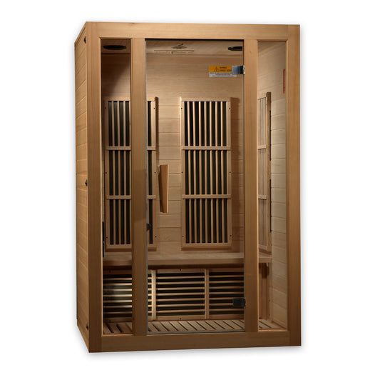 Maxxus Seattle 2-Person Near Zero EMF (Under 3MG) FAR Infrared Sauna (Canadian Hemlock)