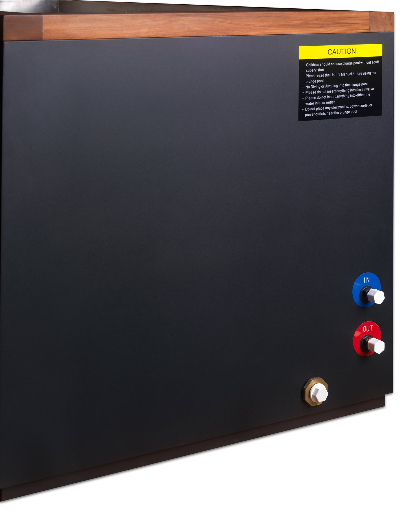 Dynamic Cold Therapy Barrel Spa - Stainless Steel with Pacific Cedar Exterior